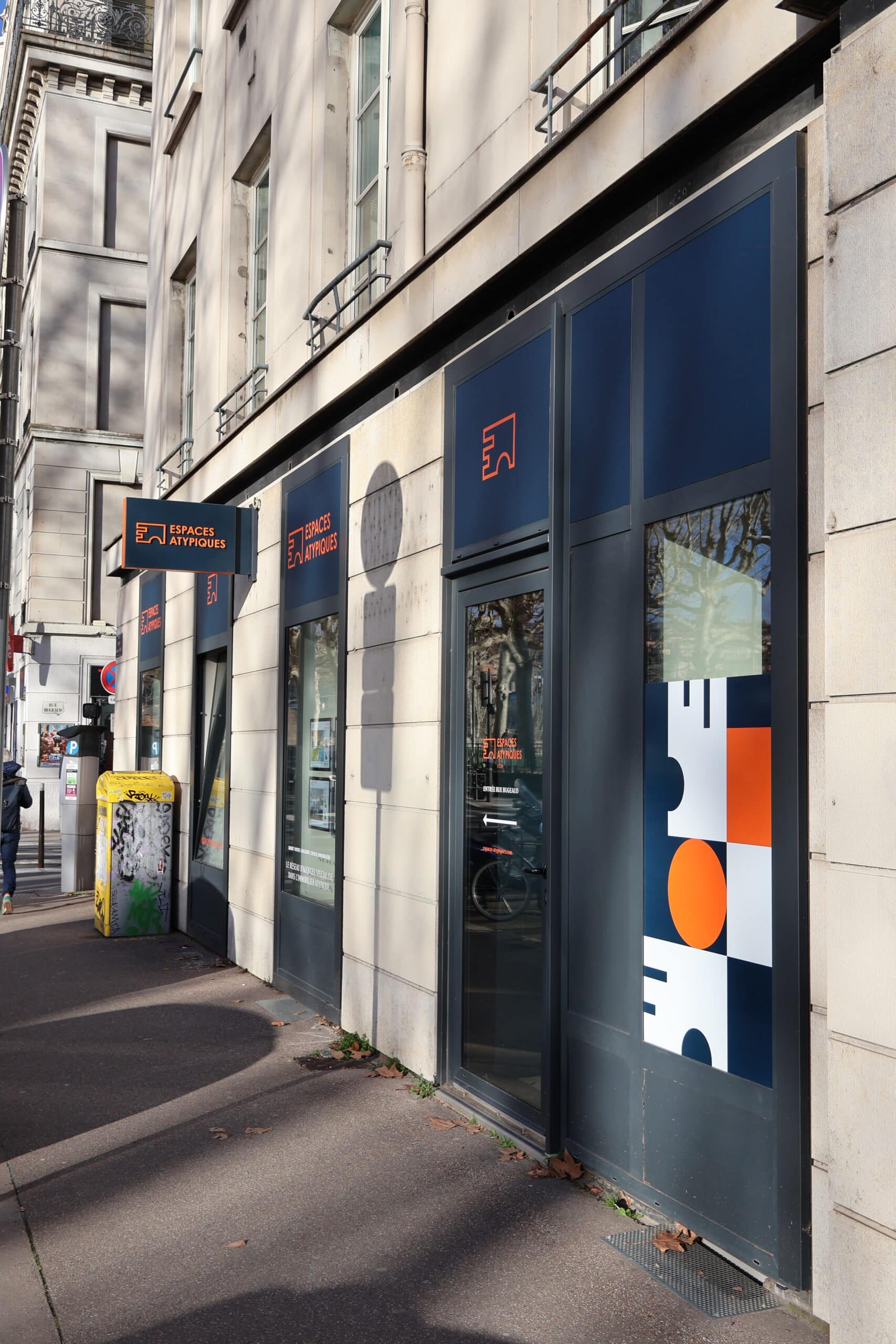 ESPACES ATYPIQUES FACADE ENSEIGNE SIMAGE