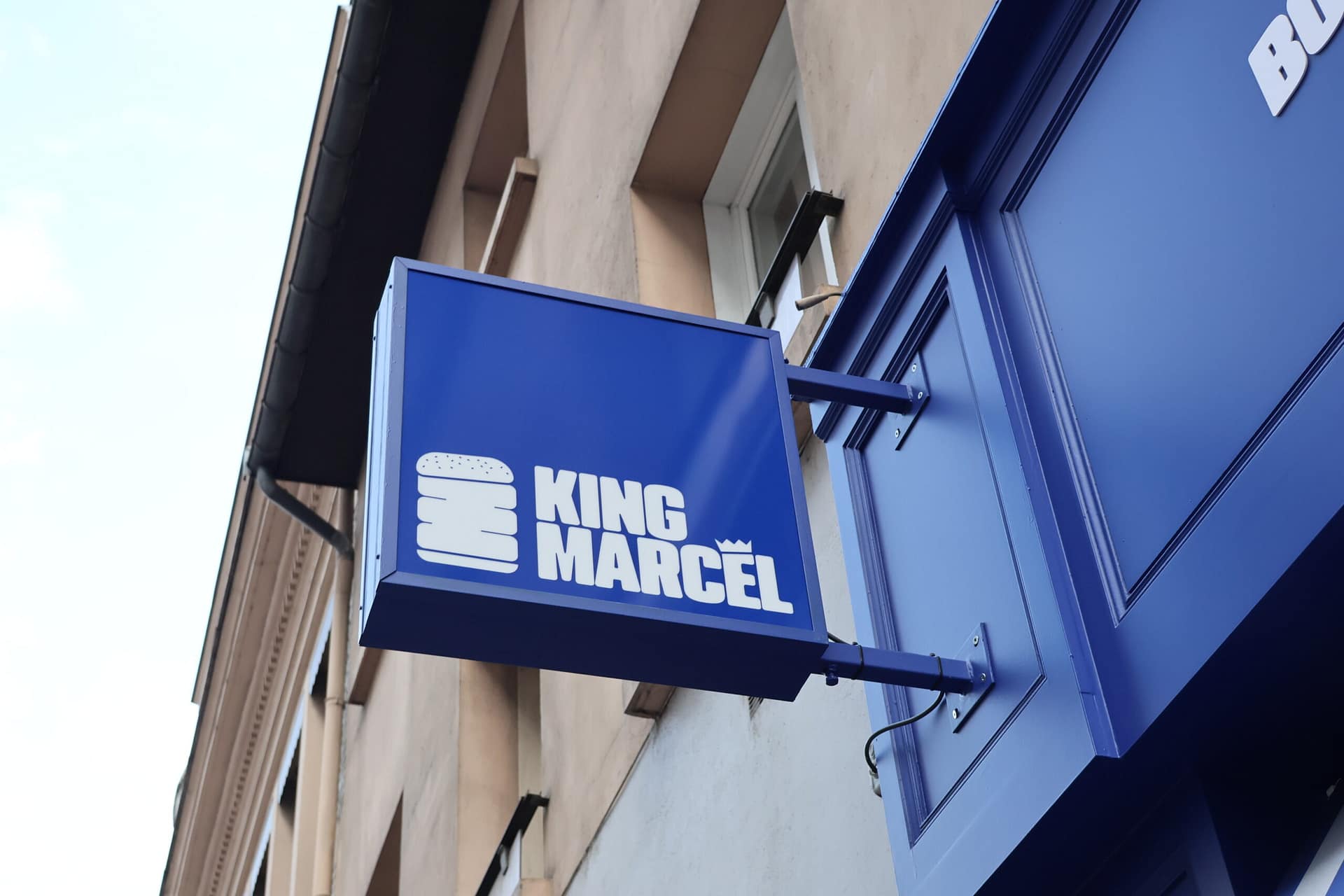 KING MARCEL ENSEIGNE DRAPEAU SIMAGE