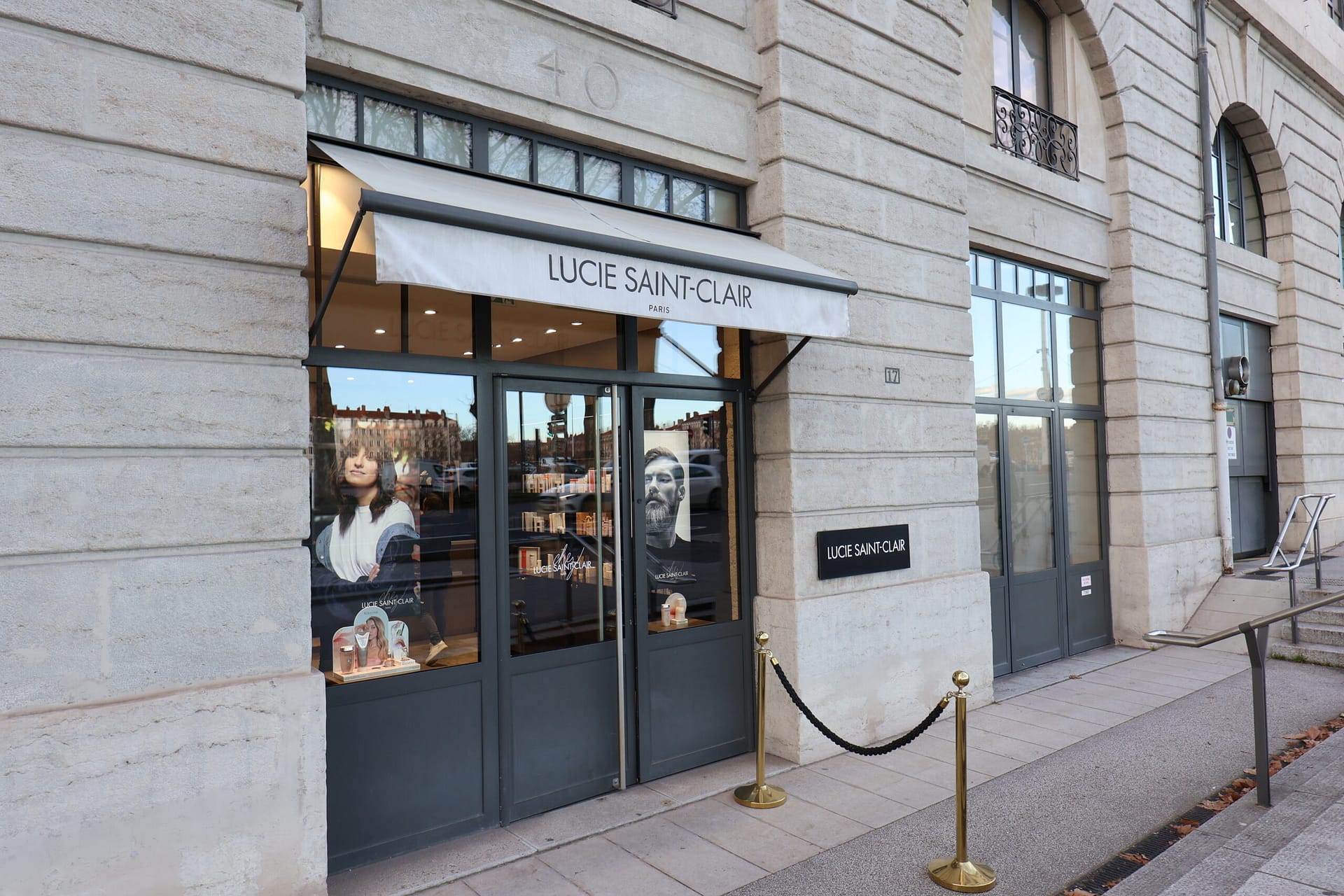 LUCIE SAINT CLAIRE FACADE ENSEIGNE SIMAGE